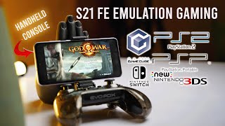 In-depth Gaming test of Samsung S21 FE 5g with all emulators in 2023 | Hindi