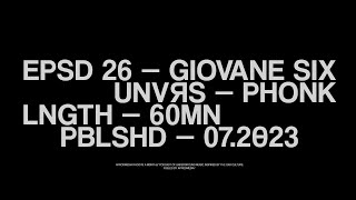 EP026 - GIOVANE SIX (PHONK) | APRODMEDIA RADIO