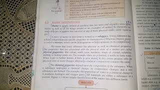 chemistry 9 unit 1 basic definitions