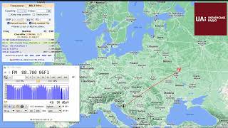 [Sporadic E] FM DX 🇺🇦 UR 1 from Ukraine - received in Bosnia (09.07.2023.)