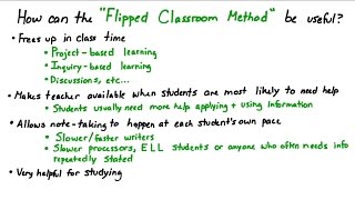 Easy How to Use the Flipped Classroom Teaching Method!