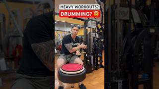 Heavy Weights & Drumming? Bad or Good? #drums #fitness #drumlesson #drummechanics