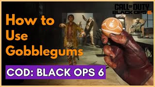 How to Use Gobblegum BO6 Zombies