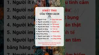 8 mặt trái tính cách #reviewsách #phattrienbanthan #sachhay #nguyenthingocden  #dongluc #cuocsong