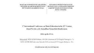 1st International Conference on Music Education in the 21st Century