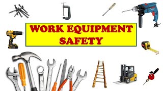 Working Equipment Hazards and Control Measure | Tools Safety