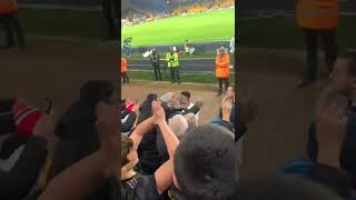 arsenal fans reaction | wolves x arsenal