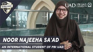 A life story of Najeehah: An International Student of English Education Department UAD