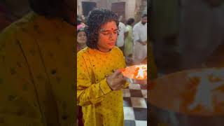 Diwali celebration in Vrindavan