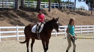 Aureya At Horse Riding Lessons in California 2015