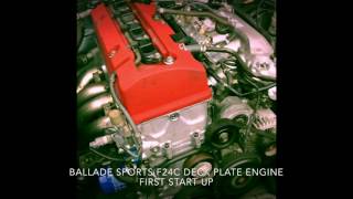 Ballade Sports F24C Long Rod Engine Start Up