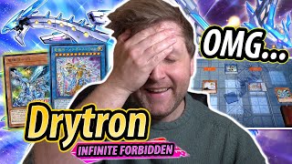 PLZ NOT THIS DECK... - Drytron DECK TESTING (Infinite Forbidden)