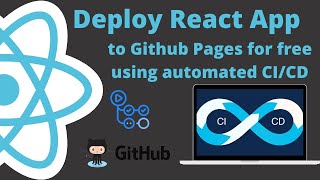 Deploy React app to Github Pages for free using github actions | Web Development | DevOps | Cloud