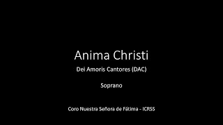 Anima Christi - DAC - Soprano