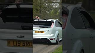 Ford Focus RS MK2 Exhaust Sound Leaving Meet #shorts #focusrs #ford