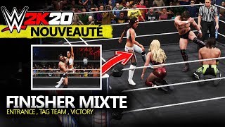 WWE 2K20 : LA NOUVEAUTÉ PRINCIPALE : LE TAG TEAM MIXTE [FR]