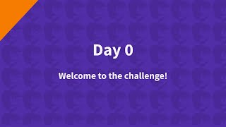 Wecome to our 10-day challenge!