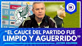 Javier Aguirre se solidariza con los afectados por la Tormenta Sara y confía en remontar en Toluca