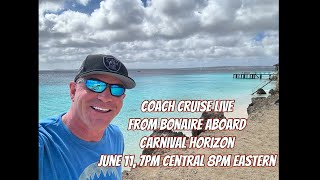 LIVE ABOARD CARNIVAL HORIZON, from BONAIRE