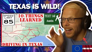 Latvian Reacts to 10 SHOCKING Things I Learned Driving Around Texas for 4 Months