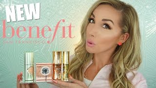 BENEFIT HOOLA QUICKIE  CONTOUR STICK & DANDELION TWINKLE |DEMO & REVIEW | JessicaFitBeauty