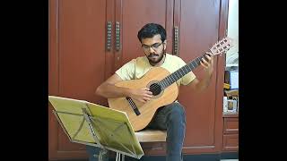 | Caprice in D Minor | Matteo Carcassi | Guitar cover by R. Jeyatheerthan