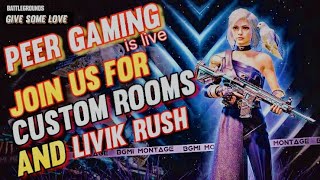 Peer Gaming Is Live Now Join For Custom Rooms 😜