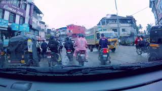 A RAINY DAY IN THIRTHAHALLI -MONSOON VLOG #thirthahalli #monsoon #floods #tunga #rain #travel #road