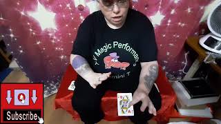 Misprinted Queen 👸 Of Hearts Magic Trick