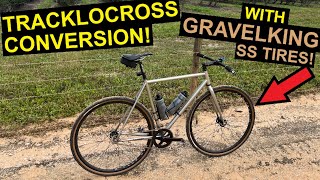 Back To Tracklocross With Panaracer Gravelking Tires!