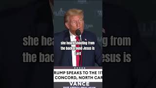 #shorts D.Trump talks about kamala speech at rally.