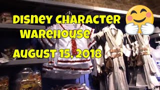 Disney Character Warehouse On International Drive August 15, 2018