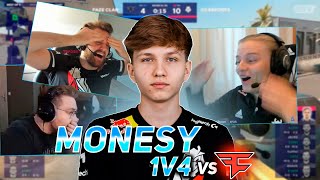 Реакция комментаторов на 1v4 клатч от Монеси против FaZe