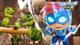 The Dino Defenders  | Action Pack🦸‍♀️ | BRAND NEW Episodes | Be Brave!