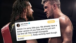 Seth Rollins Twitter Rant