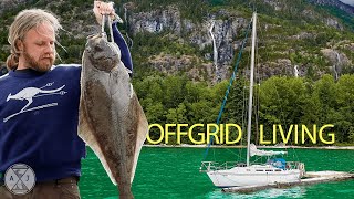 LIVING FROM THE WILD Boatlife in the Fjords! Catch & Cook Remote Canada | A&J Sailing S3Ep.12