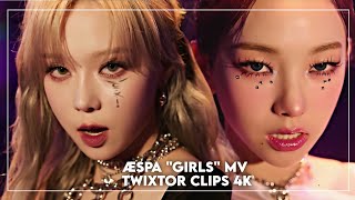 AESPA "GIRLS" MV TWIXTOR CLIPS 4K