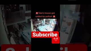 ANDREW TATE RAIDED & ARRESTED BY SWAT!#fyp #shorts #youtubeshorts #viral