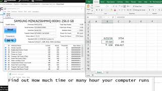 Find out How much time many hours your computer has been run