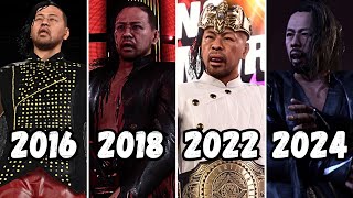 Evolution of Shinsuke Nakamura Entrance 2016 -2024 - WWE Games