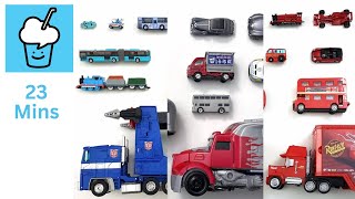 Blue Grey Red vehicles collection lego tomica transformers voov ブーブ 変身 siku