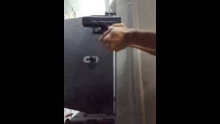 Glock 26 shot in slowmo