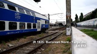 3 trenuri in Gara Bucuresti Nord/3 trains in Bucuresti Nord railway station