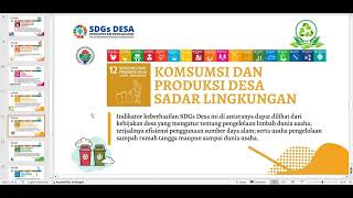 SDGs Desa dan Indikatornya | Unduh file di deskripsi