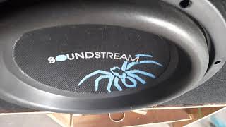 Soundstream R3 12" car subwoofer | Low Bass Demo