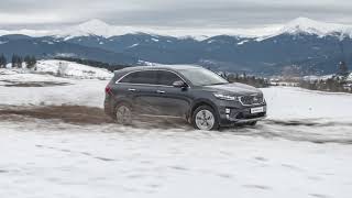 Съёмки для рекламного ролика Kia Motors