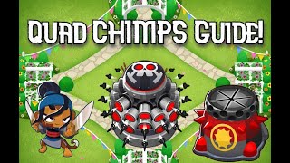 Quad CHIMPS Black Border Guide! Update 35.1. Bloons TD6 (CHECK PINNED COMMENT FOR UPDATE 36 CHANGES)