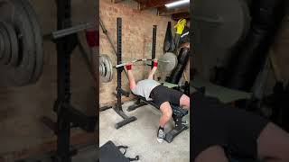 Buffalo Bar Bench Press - 120.5kg x 9 - 4th August