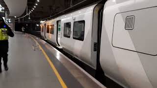 class 700 arriving g London St Pancras and leaving St pancras part 1