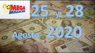 ✔Como GANAR🤑 la Lotería Mega Millions (  25  y  28  /08/2020)